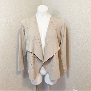3/$25 Alfani Open Front Draped Cardigan Sweater